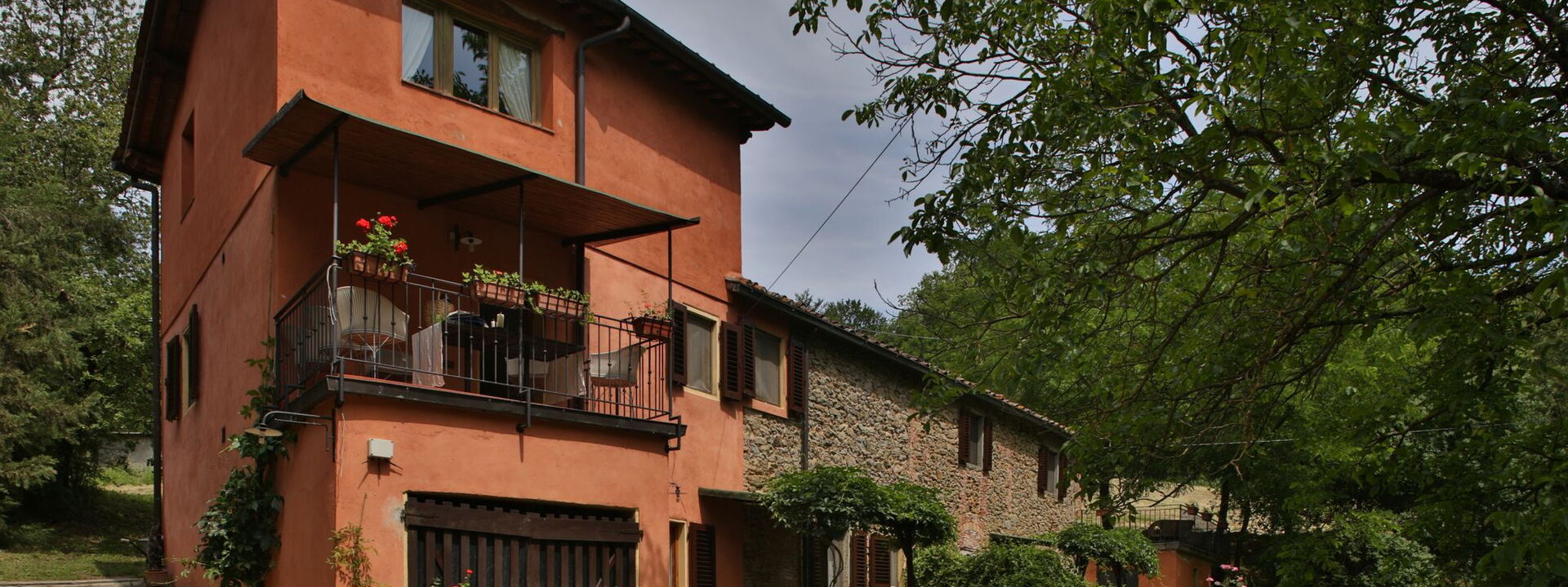 Podere Il Doccio: Esterni, Giardino