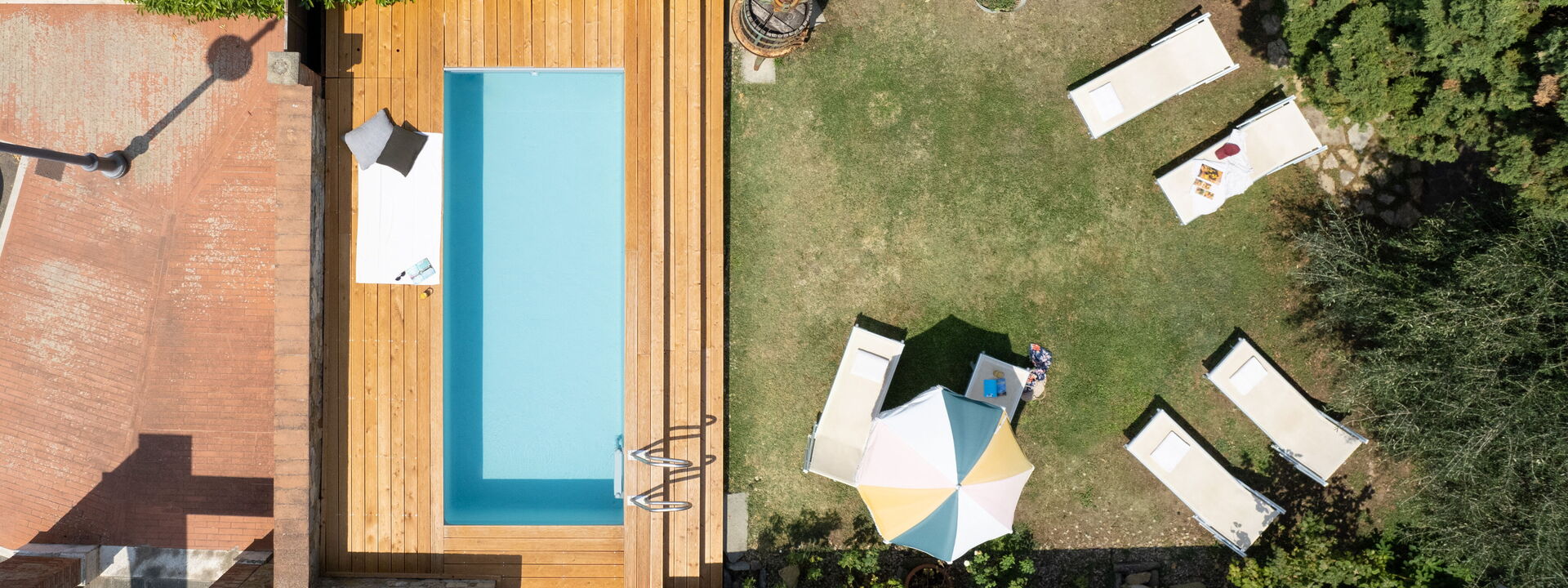 Villa Fracassini: Balcon / Terrasse / Patio, Extérieur, Jardin