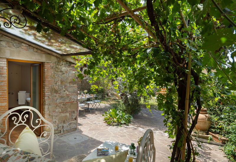 Villa Fracassini: Balcony / Terrace / Patio, Bathroom, Garden, Outdoor